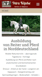 Mobile Screenshot of petra-koepcke.de